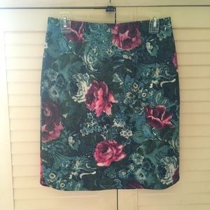 NWT J Jill knee-length skirt XS